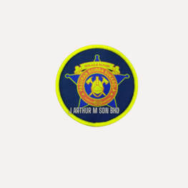 BOMBA SUKARELA FORMASI BADGE WOVEN