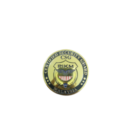 BADGE PIKM METAL