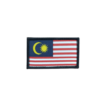 MALAYSIA FLAG WITH VELCRO