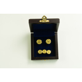 APM CUFFLINK & INNER BUTTON WITH BOX