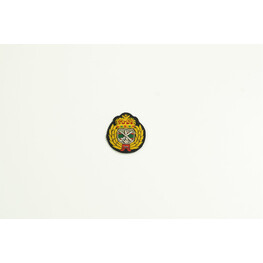ARMY CAP BADGE BLACK (SMALL)