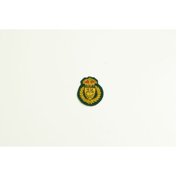 ARMY CAP BADGE KAGAT GREEN (BIG)