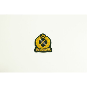 ARMY CAP BADGE KPA GREEN (BIG)