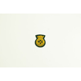ARMY CAP BADGE RAMD GREEN (BIG)