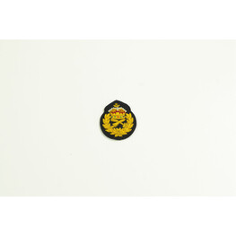 ARMY CAP BADGE TD BLACK (SMALL)
