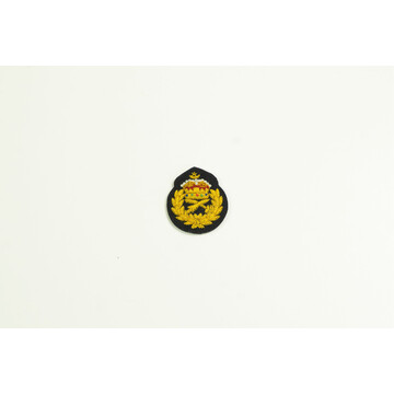 ARMY CAP BADGE TD BLACK (SMALL)