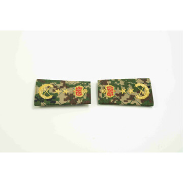 ARMY EPAULETTE 2 STAR KERIS BERSILANG BUNGA PADI