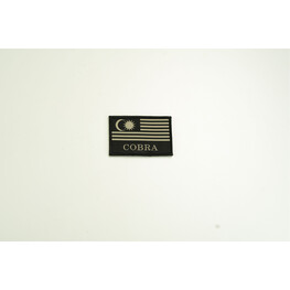 BADGE FLAG WOVEN COBRA