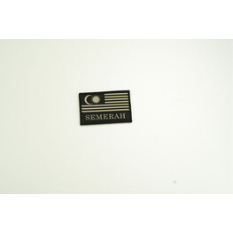 BADGE FLAG WOVEN SEMERAH