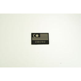 BADGE FLAG WOVEN ZHONG