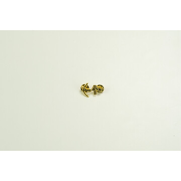 BADGE JABATAN LAUT ANCHOR (GOLD)