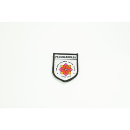 BADGE WOVEN MAJLIS DAERAH LAHAD DATU SIZE BIG