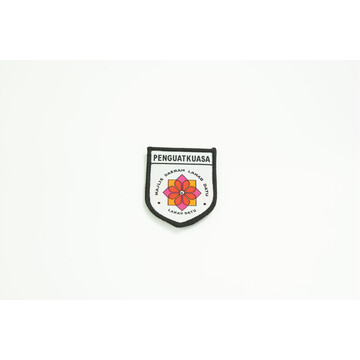 BADGE WOVEN MAJLIS DAERAH LAHAD DATU SIZE BIG