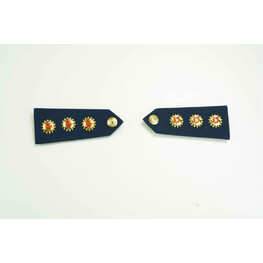 BOMBA EPAULETTE 3 PIP METAL