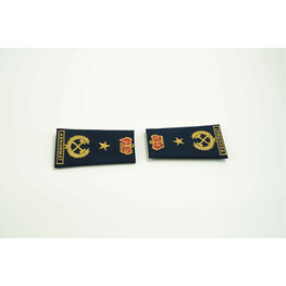 BOMBA EPAULETTE KEHORMAT 1 STAR KERIS BERSILANG (SLIP ON)