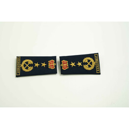 BOMBA EPAULETTE KEHORMAT 2 STAR KERIS BERSILANG (SLIP ON)