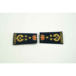 BOMBA EPAULETTE KEHORMAT 3 STAR KERIS BERSILANG (SLIP ON)