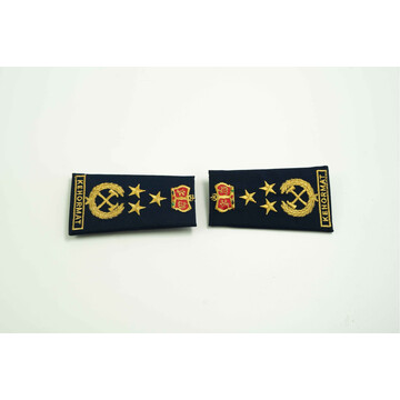 BOMBA EPAULETTE KEHORMAT 3 STAR KERIS BERSILANG (SLIP ON)