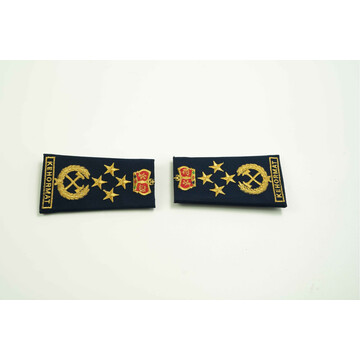BOMBA EPAULETTE KEHORMAT 4 STAR KERIS BERSILANG (SLIP ON)