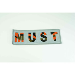 BOMBA MUST REFLECTOR BACK (GREY)