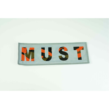 BOMBA MUST REFLECTOR BACK (GREY)