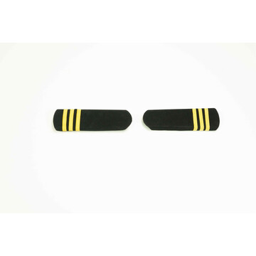 EPAULETTE 3 BAR 7MM (GOLD)