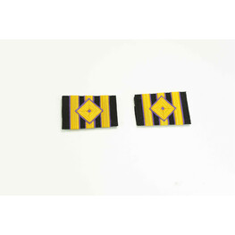 EPAULETTE DIAMOND PURPLE 3 BAR