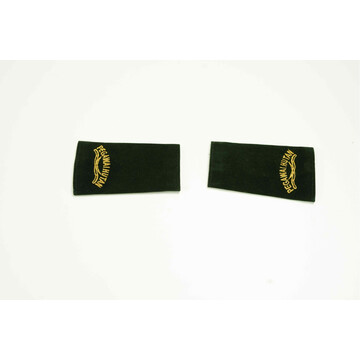 EPAULETTE PEGAWAI HUTAN PLAIN (SLIP ON)