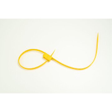 HAND CUFF YELLOW PLASTIC