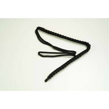LANYARD KNITTED BLACK (MEDIUM)