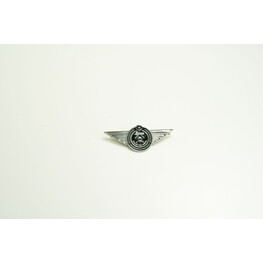 MALAYSIA AIRPORT WING BLACK SILVER METAL
