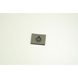 NAVY BADGE WOVEN FIRE