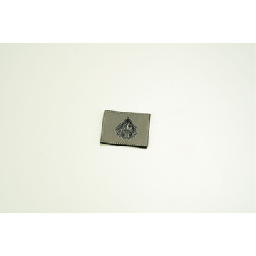 NAVY BADGE WOVEN FIRE