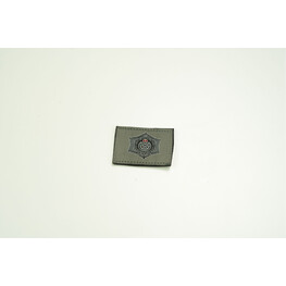 NAVY BADGE WOVEN MARKAS