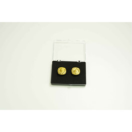 NAVY CUFFLINK WITH BOX