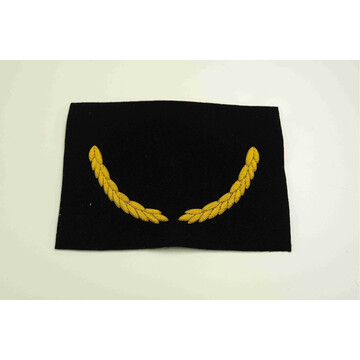 NAVY SINGLE OAK LEAF