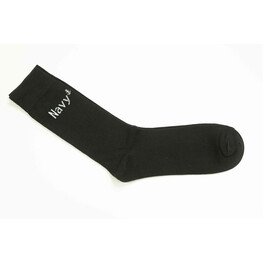 NAVY SOCKS BLACK SHORT
