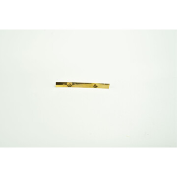 PIN 3 BAR BUTTERFLY (GOLD)