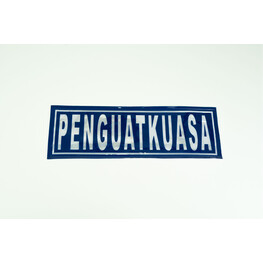 REFLECTOR BACK PENGUATKUASA BLUE
