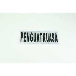 REFLECTOR BACK PENGUATKUASA WHITE