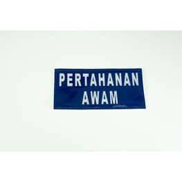 PERTAHANAN AWAM REFLECTOR BACK 
