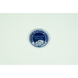 REFLECTOR LOGO COMMUNITY POLICING
