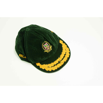 RELA CAP GREEN DOUBLE BUNGA PADI