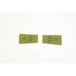 RELA EPAULETTE GREEN 1 PIP 1 CROWN