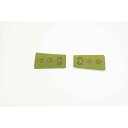 RELA EPAULETTE GREEN 2 PIP 1 CROWN