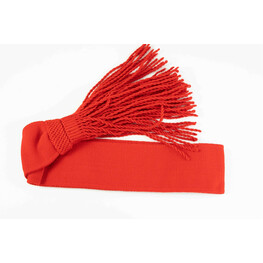 SASH WOOL RED