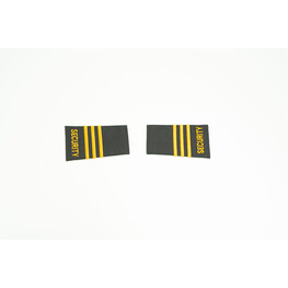 SECURITY EPAULETTE 3 BAR SLIP ON