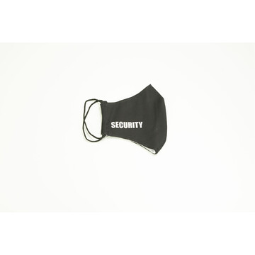 SECURITY FACE MASK BLACK