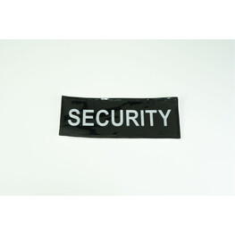 SECURITY REFLECTOR BACK BLACK