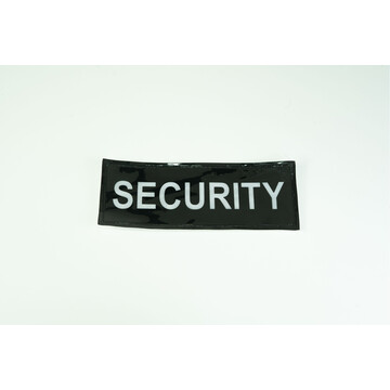 SECURITY REFLECTOR BACK BLACK